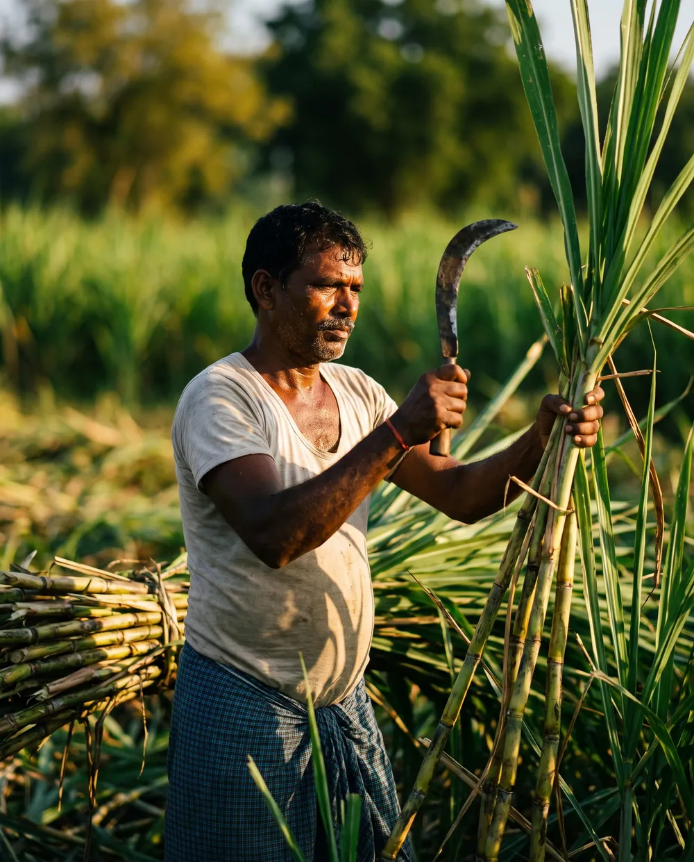 Sugarcane crop